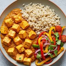 Paneer Tikka with Brown Rice