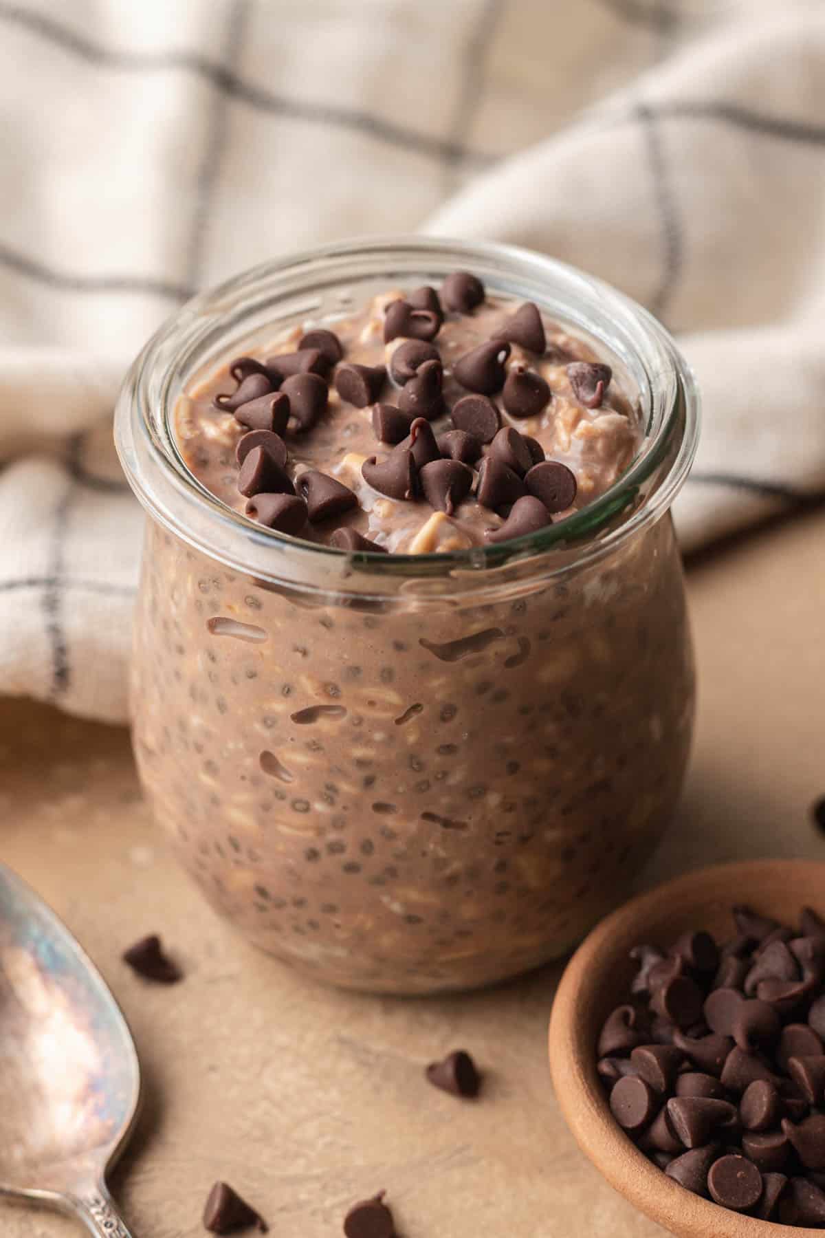 Chocolate Whey Protein Shake with Oats
